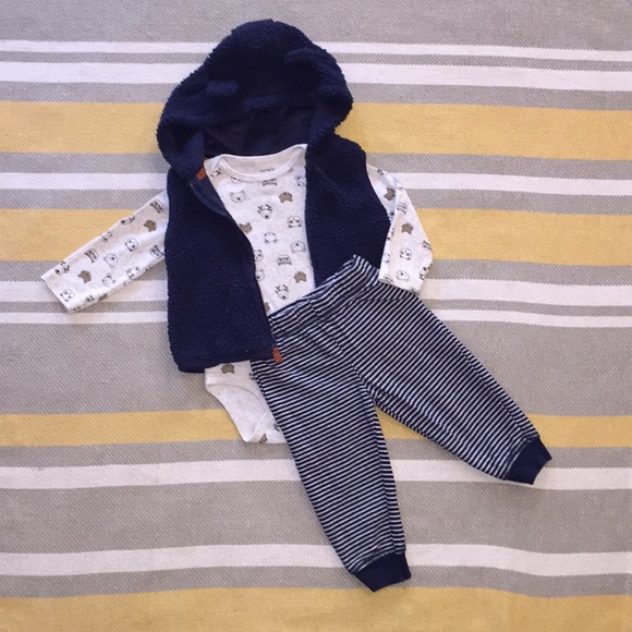 Carter's Other - Carter’s 18 Months Woodland 3 Piece Set